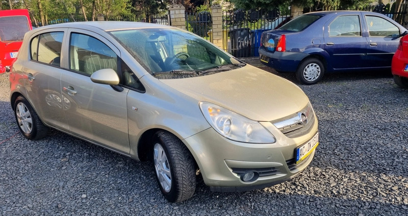 Opel Corsa cena 12800 przebieg: 120300, rok produkcji 2009 z Dąbrowa Tarnowska małe 106